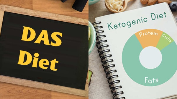 So sánh chế độ ăn KETO và DAS