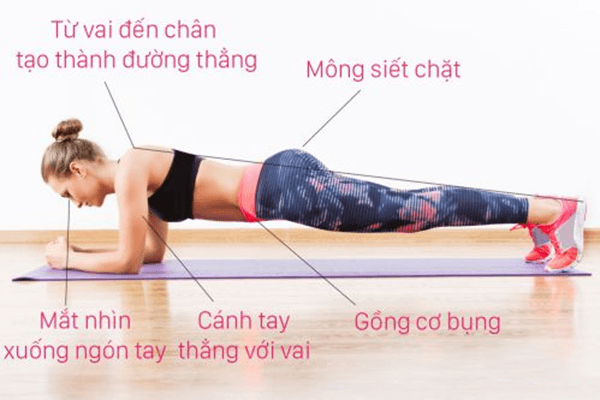 Plank đặc biệt rất hiệu quả để giảm mỡ bụng