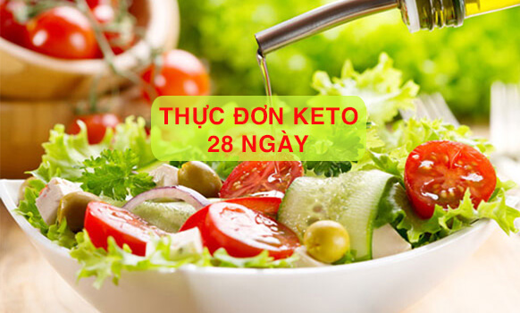 Thực đơn keto 28 ngày