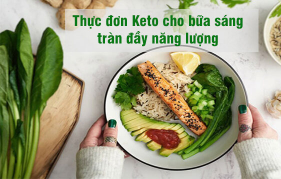 Thực đơn keto cho bữa sáng