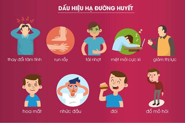 Một số biểu hiện ban đầu của hạ đường huyết ở người tiểu đường